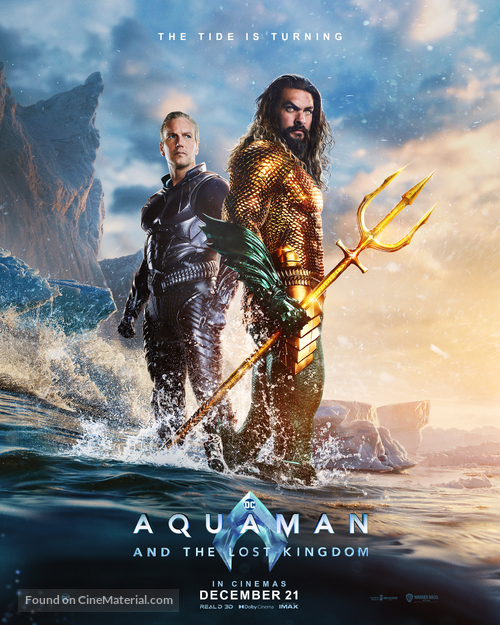 Aquaman and the Lost Kingdom - British Movie Poster