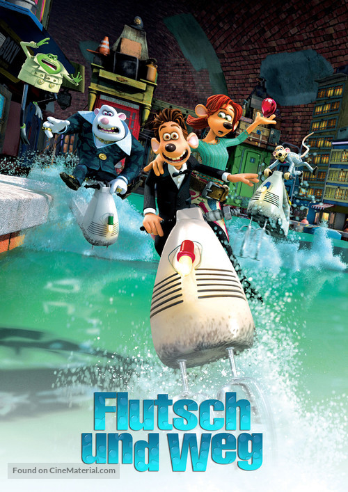 Flushed Away - German Movie Poster