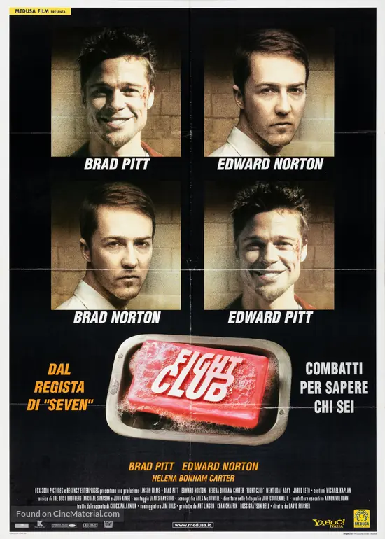 Fight Club - Italian Movie Poster