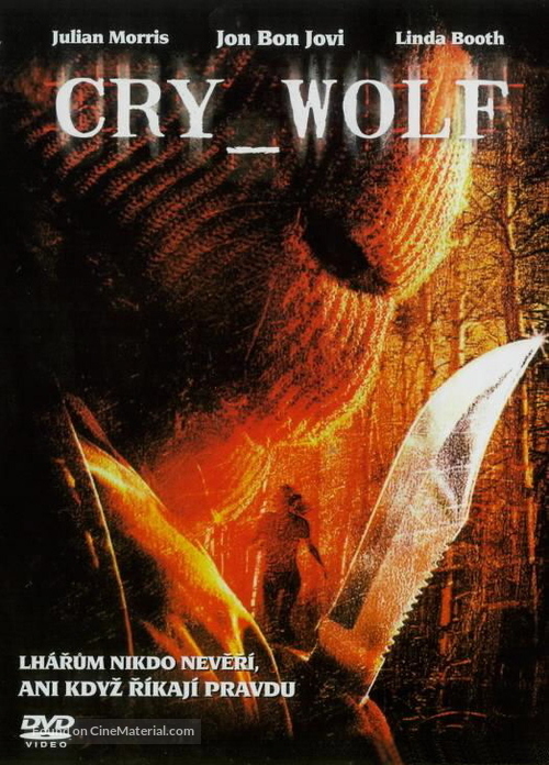 Cry Wolf - Czech DVD movie cover