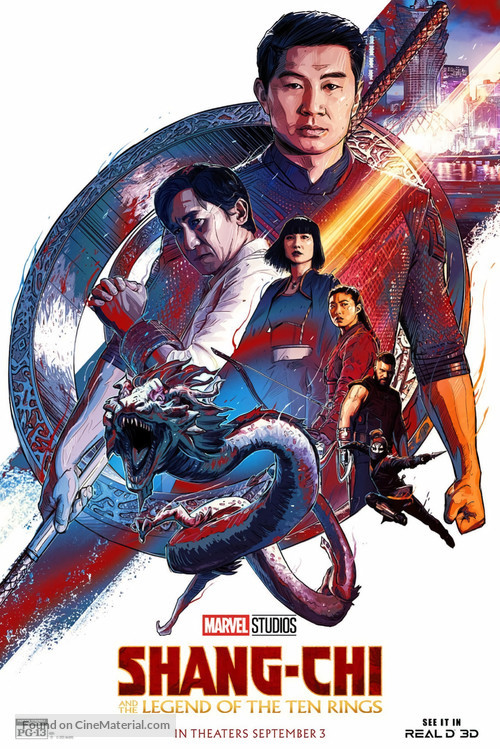 Shang Chi And The Legend Of The Ten Rings 2021 Movie Poster