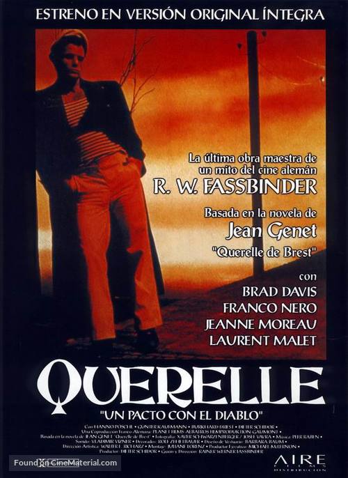 Querelle - Spanish Movie Poster
