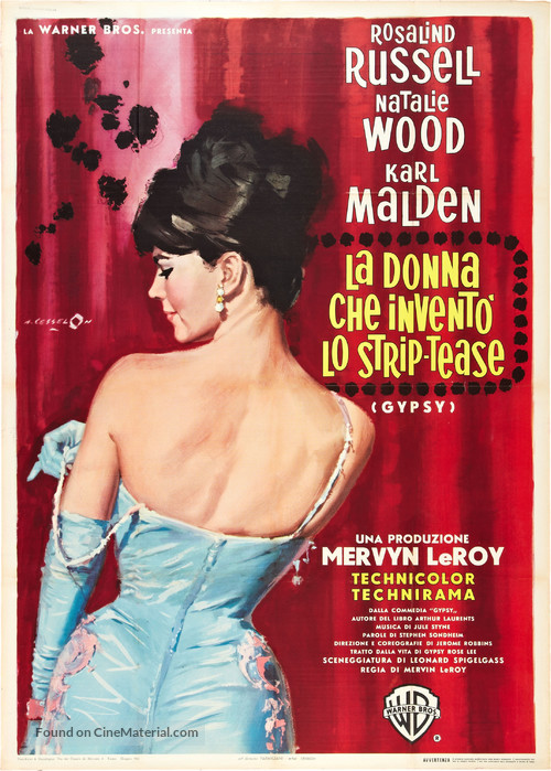 Gypsy - Italian Movie Poster