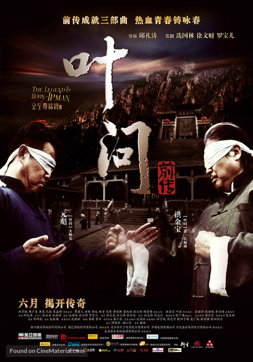 Yip Man chin chyun - Chinese Movie Poster