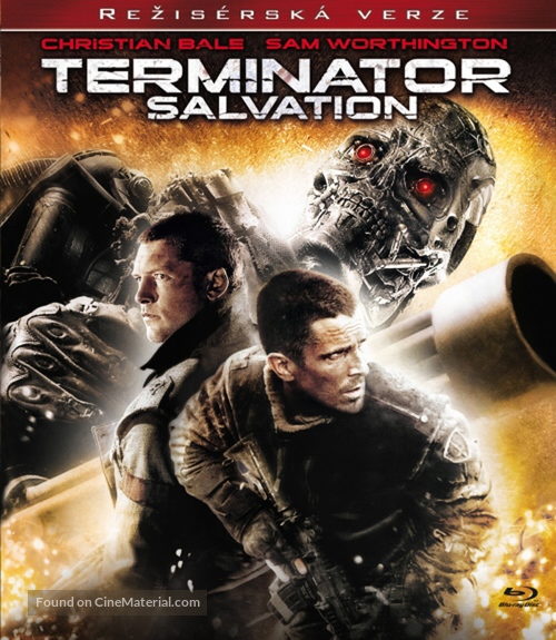 Terminator Salvation - Czech Blu-Ray movie cover