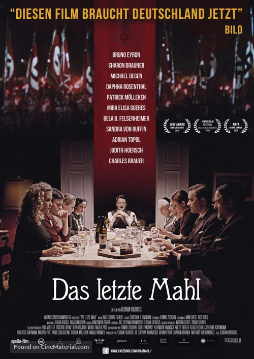 Das letzte Mahl - German Movie Poster