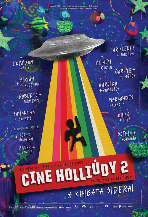 Cine Holli&uacute;dy 2: A Chibata Sideral - Brazilian Movie Poster