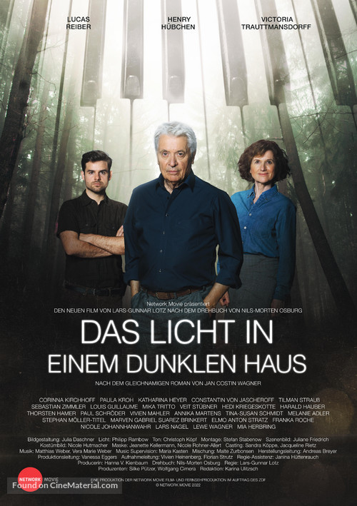 Das Licht in einem dunklen Haus - German Movie Poster