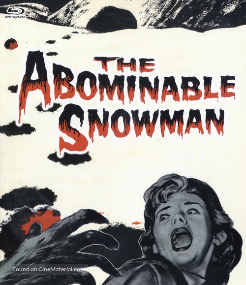 The Abominable Snowman - Japanese Blu-Ray movie cover