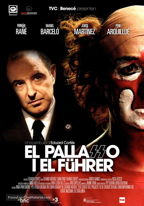 Pallasso i el F&uuml;hrer, El - Spanish Movie Poster