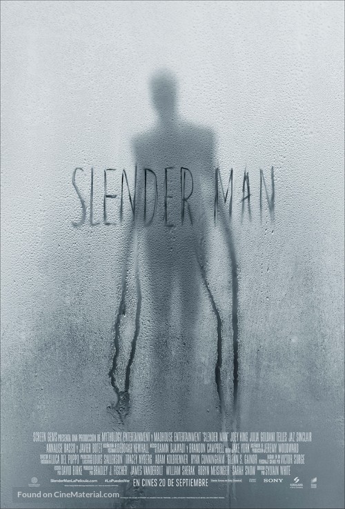 Slender Man - Colombian Movie Poster