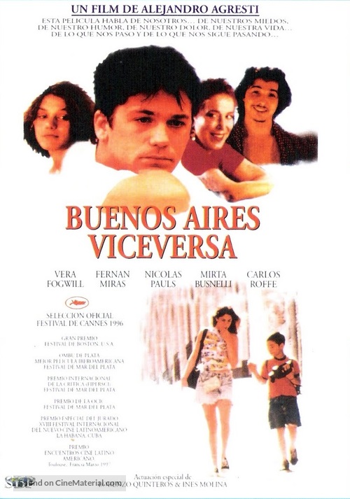 Buenos Aires Vice Versa - Argentinian Movie Poster