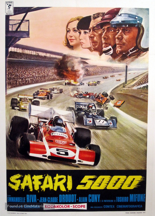 Eiko e no 5,000 kiro - Italian Movie Poster