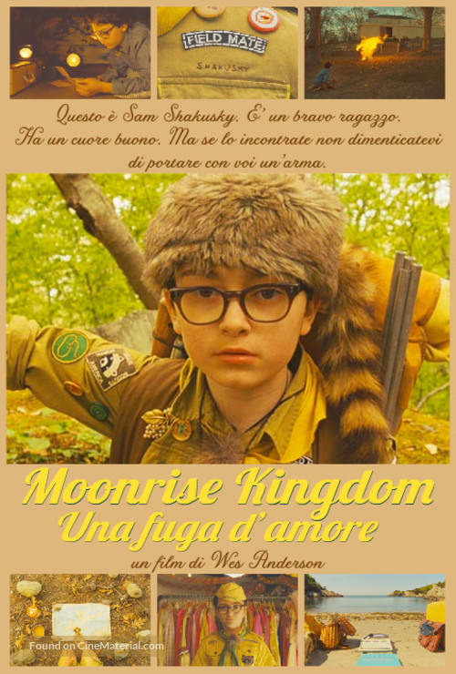 Moonrise Kingdom - Italian Movie Poster