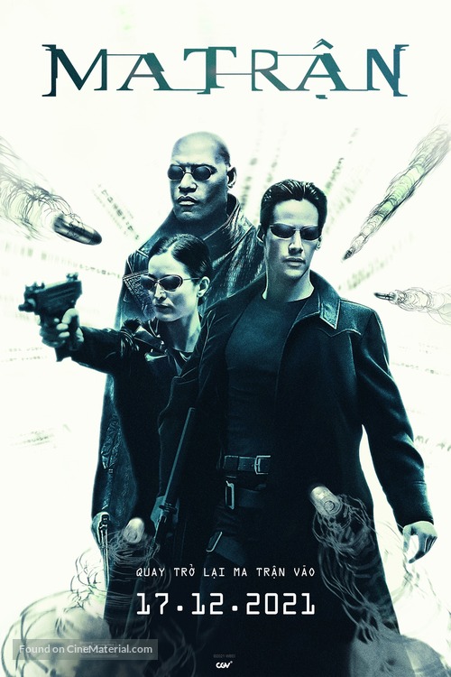 The Matrix - Vietnamese Movie Poster