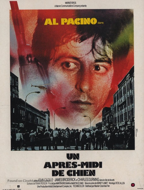 Dog Day Afternoon - French Movie Poster