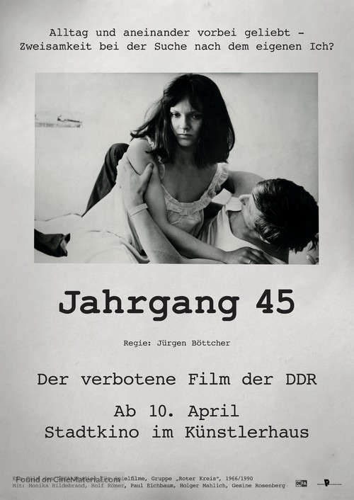 Jahrgang &#039;45 - German Movie Poster