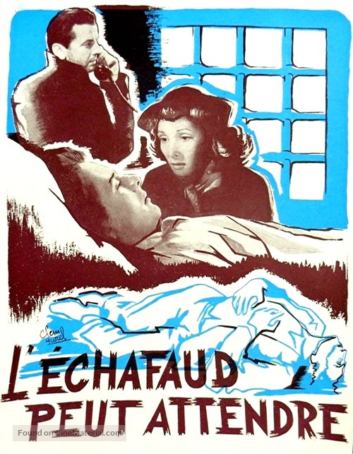L&#039;&eacute;chafaud peut attendre - French Movie Poster