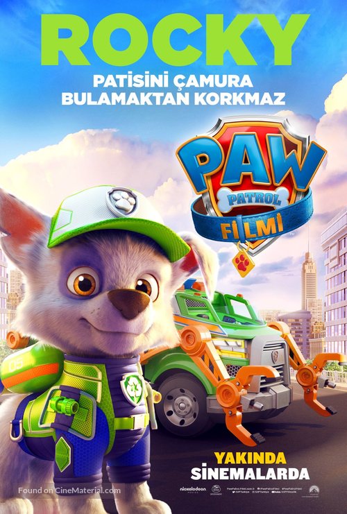 Paw Patrol: The Movie - Turkish Movie Poster