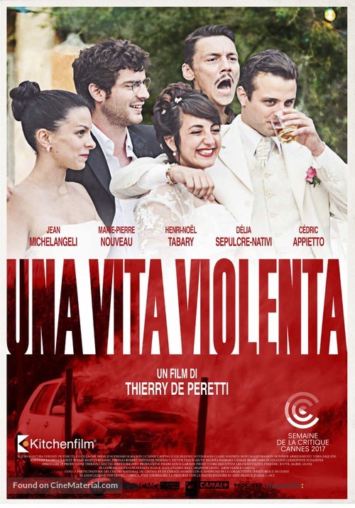 Une vie violente - Italian Movie Poster