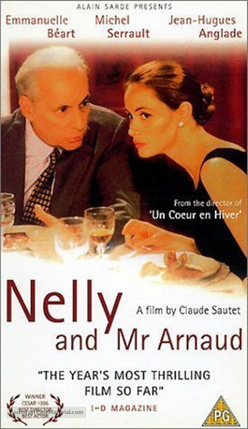 Nelly &amp; Monsieur Arnaud - British VHS movie cover