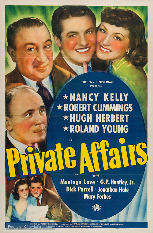 Private Affairs - Movie Poster