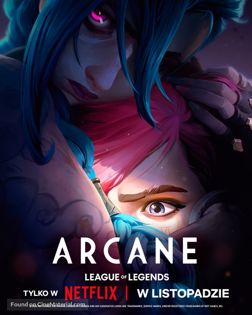 &quot;Arcane: League of Legends&quot; - Polish Movie Poster