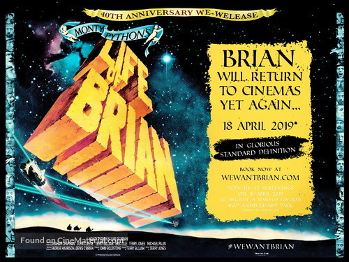 Life Of Brian - British Movie Poster