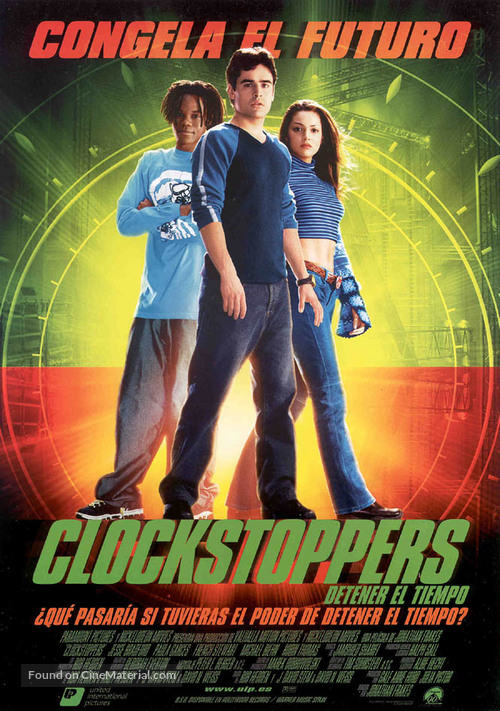 Clockstoppers - Spanish Movie Poster