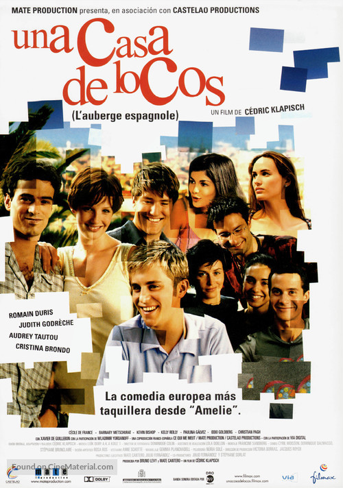 L&#039;auberge espagnole - Spanish Movie Poster