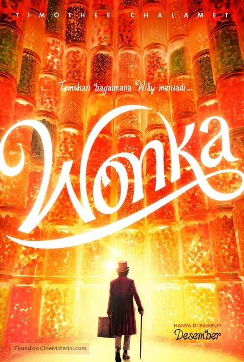 Wonka - Indonesian Movie Poster