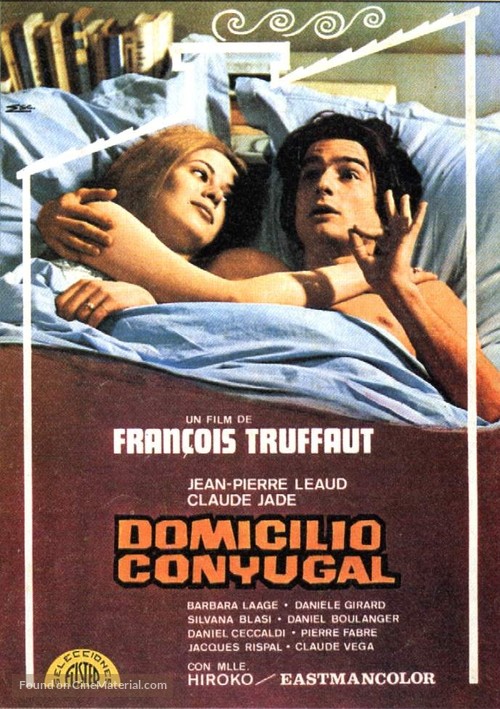 Domicile conjugal - Spanish Movie Poster