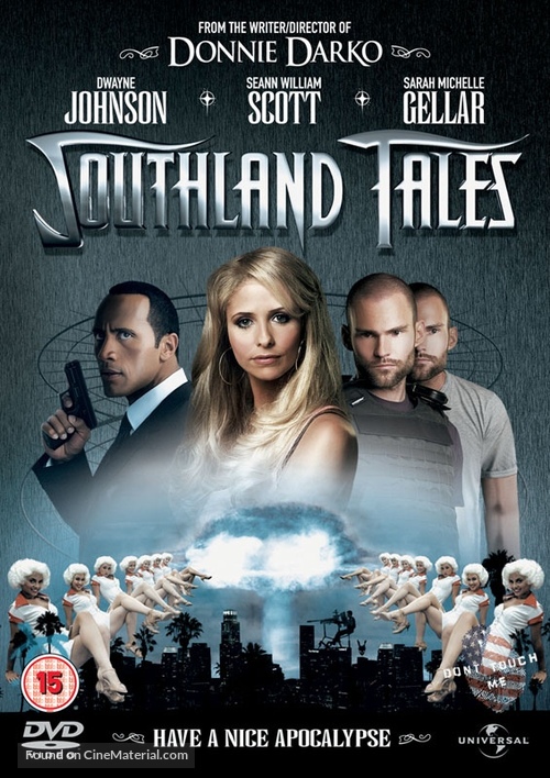 Southland Tales - British DVD movie cover