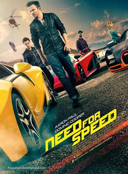 Need for Speed - French Movie Poster