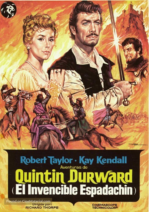 The Adventures of Quentin Durward - Spanish Movie Poster