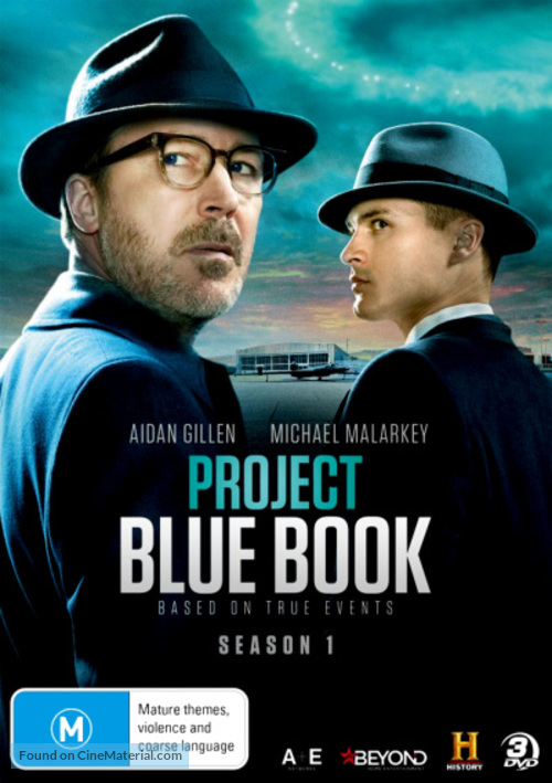 &quot;Project Blue Book&quot; - Australian DVD movie cover