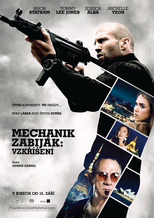 Mechanic: Resurrection - Czech Movie Poster
