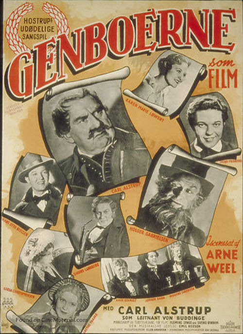 Genboerne - Danish Movie Poster