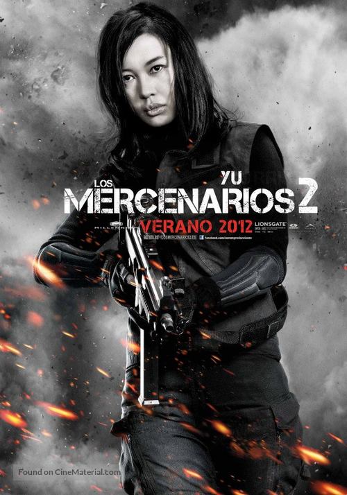 The Expendables 2 - Spanish Movie Poster