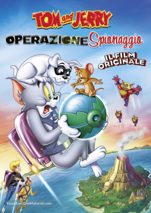 Tom and Jerry: Spy Quest - Italian DVD movie cover