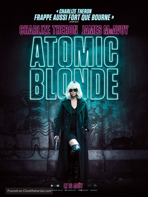 Atomic Blonde - French Movie Poster