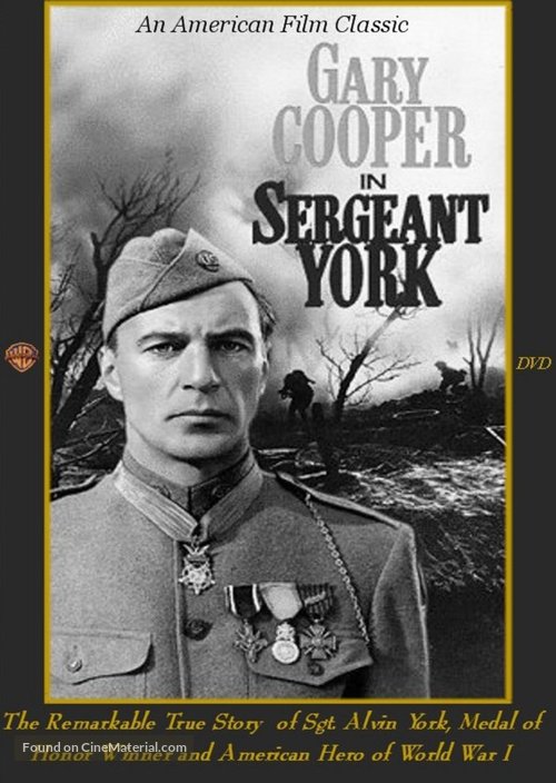 Sergeant York - DVD movie cover