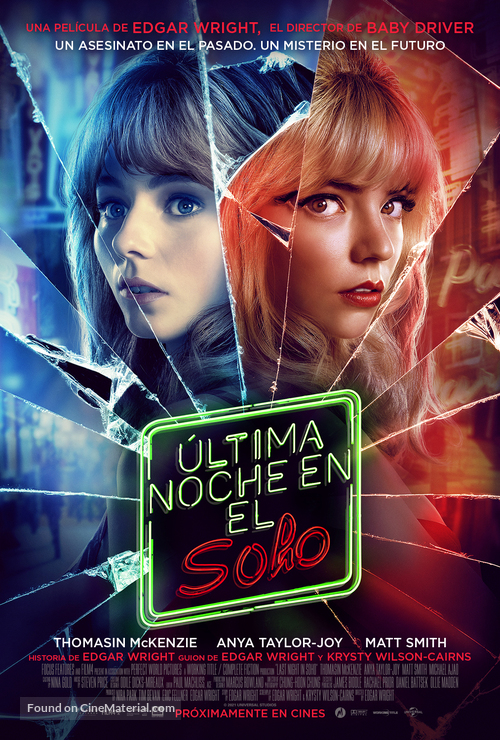 Last Night in Soho - Spanish Movie Poster