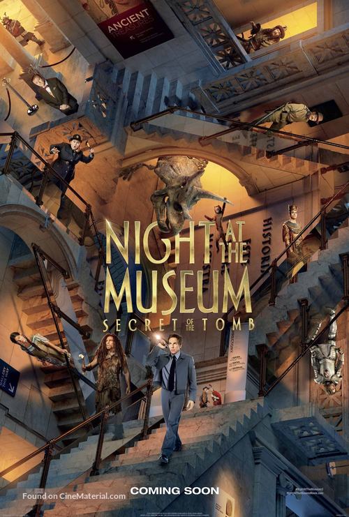 Night at the Museum: Secret of the Tomb - Movie Poster