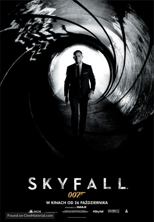 Skyfall - Polish Movie Poster
