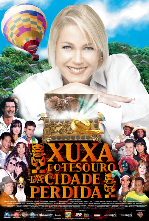 Xuxa E o Tesouro da Cidade Perdida - Brazilian Movie Poster