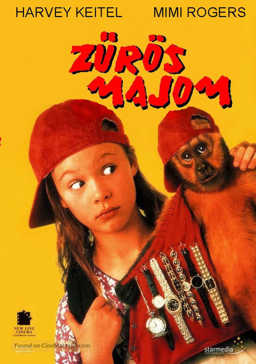 Monkey Trouble - Hungarian DVD movie cover