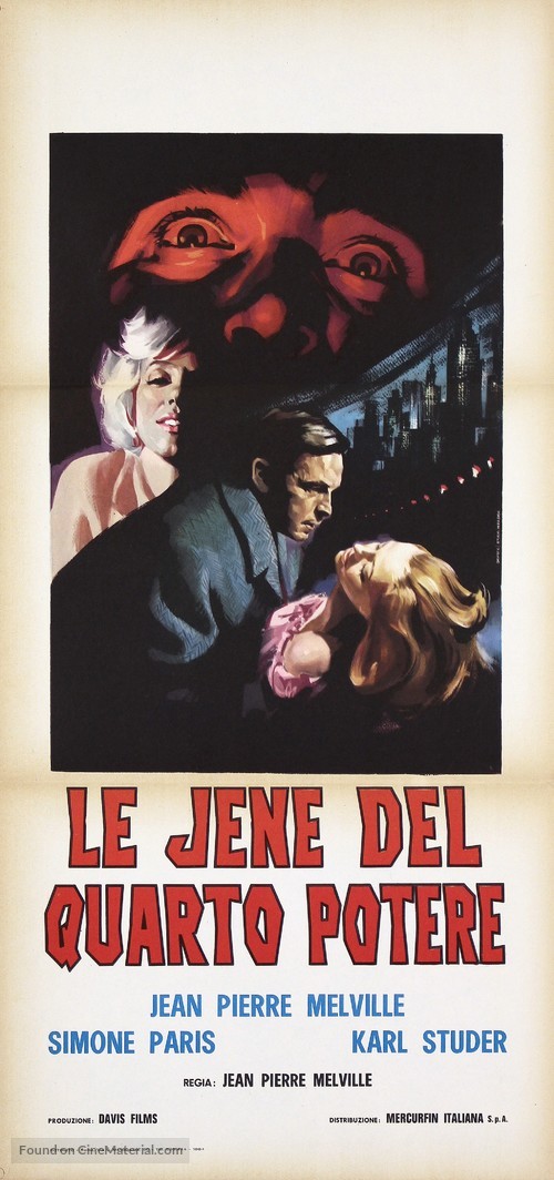 Deux hommes dans Manhattan - Italian Movie Poster