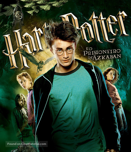 Harry Potter and the Prisoner of Azkaban - Brazilian Blu-Ray movie cover