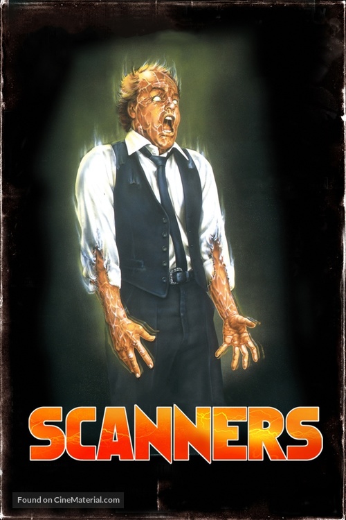 Scanners - DVD movie cover